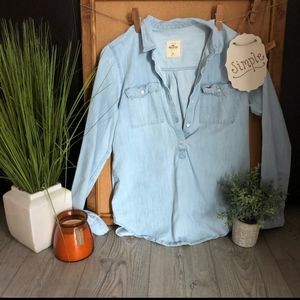 Hollister Denim Shirt